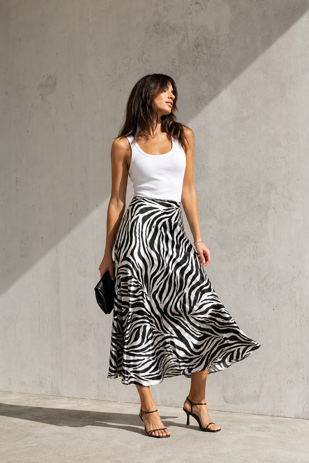 Zebra Midi Night