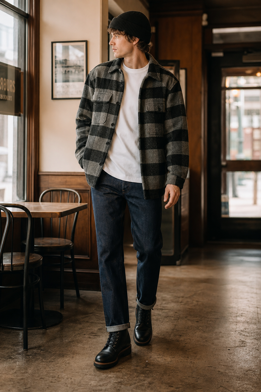 Plaid Overshirt