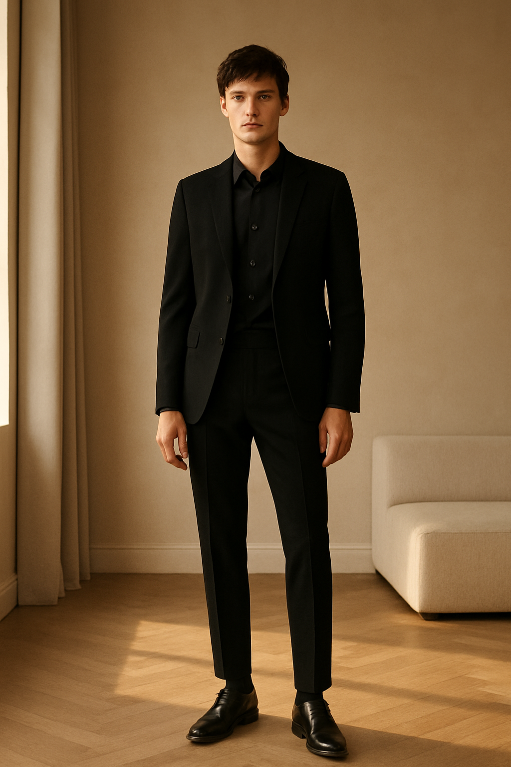 Monochrome Suiting