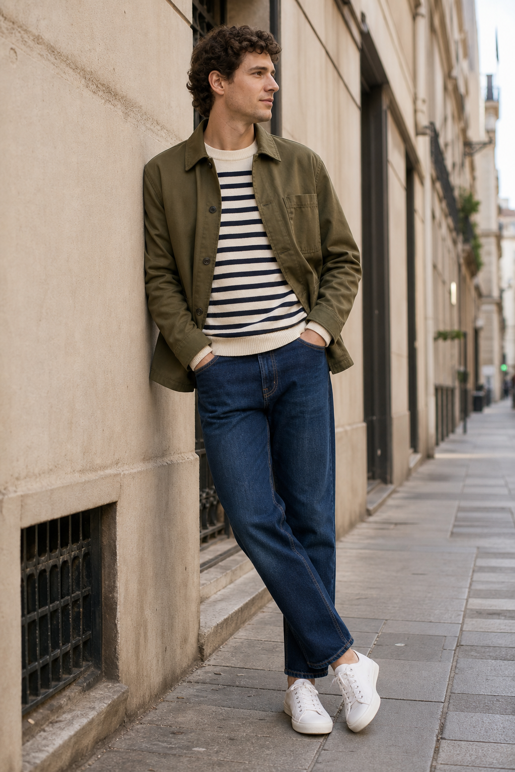 Chore Jacket Stripe