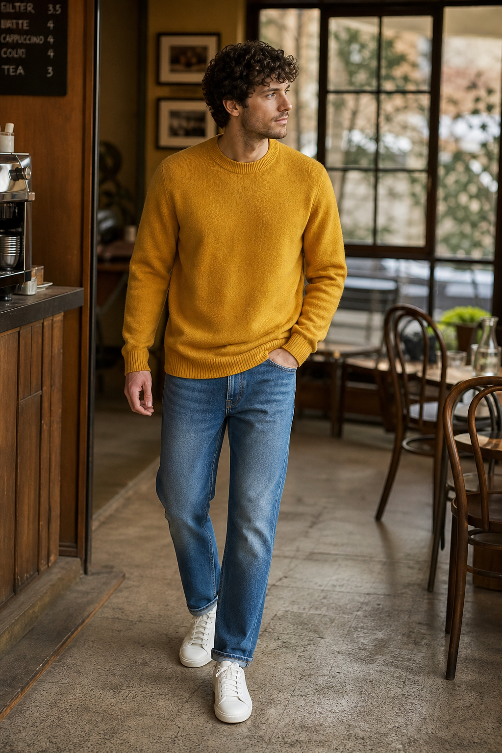 Mustard Knit
