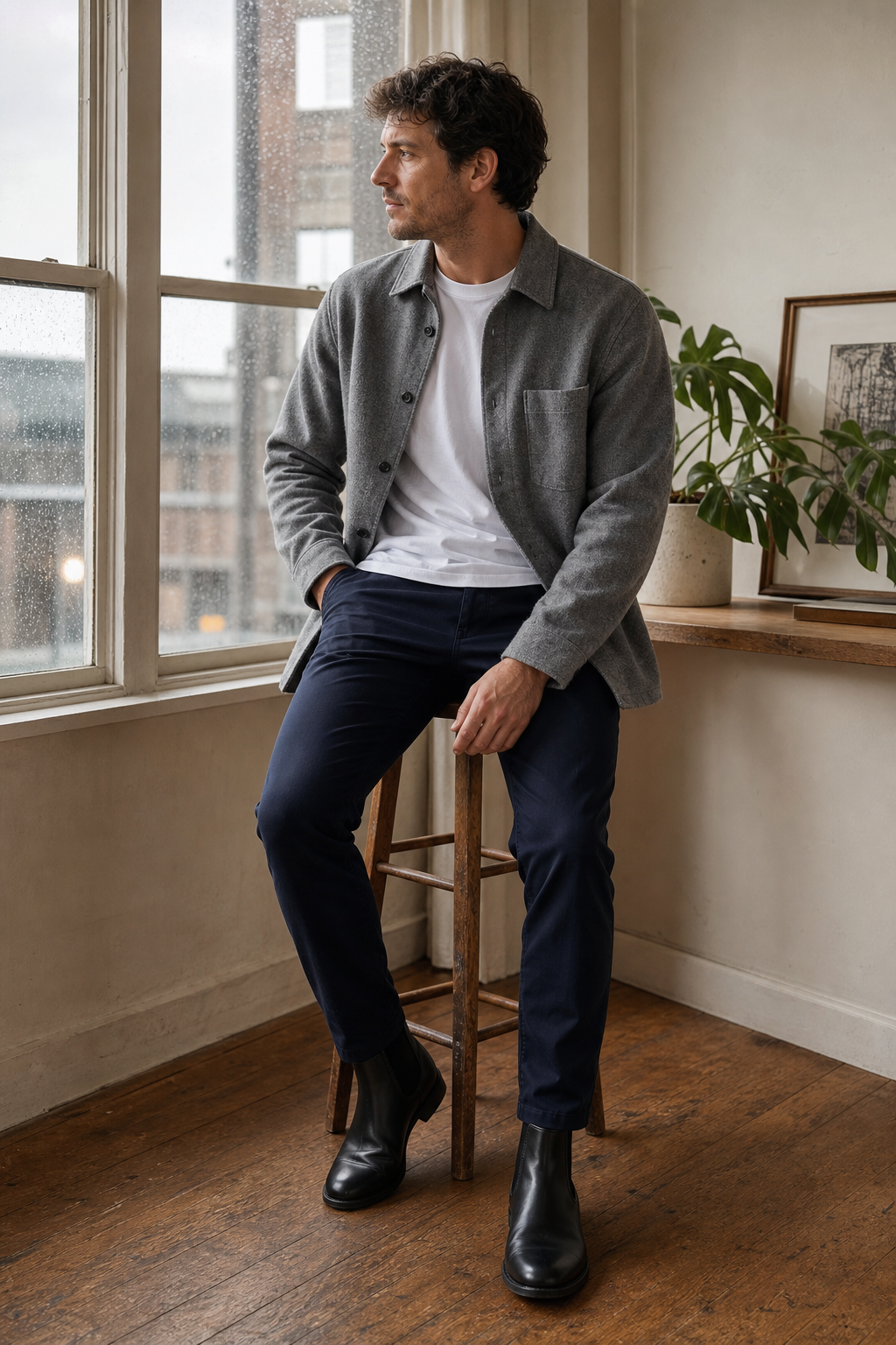 Wool Overshirt