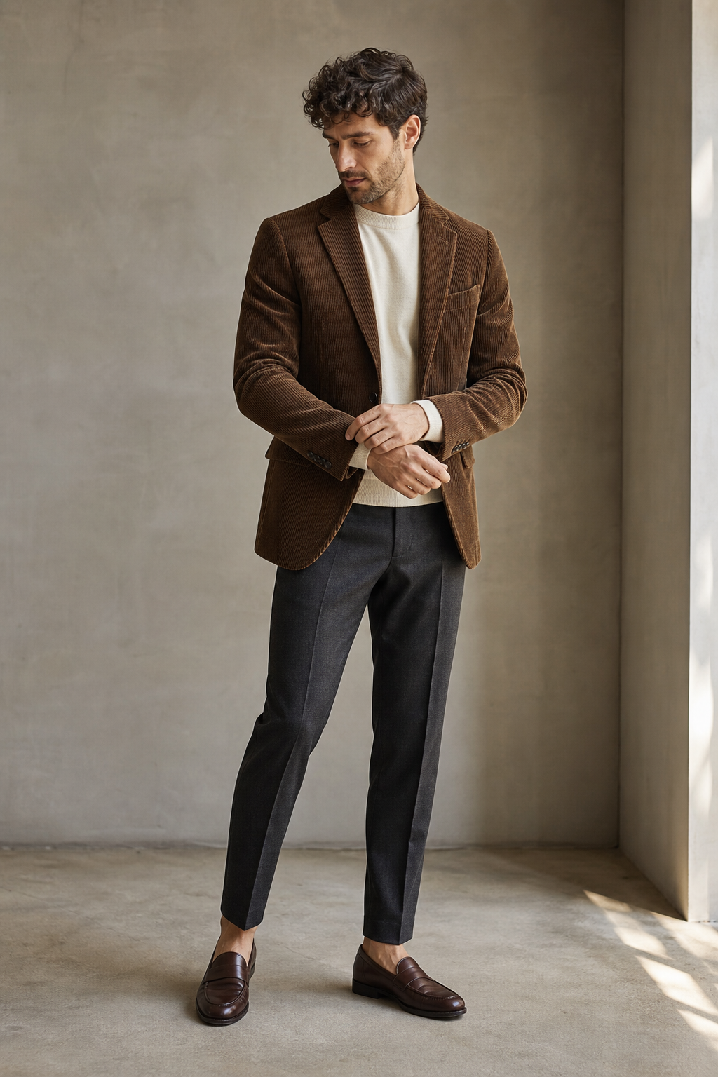 Corduroy Blazer