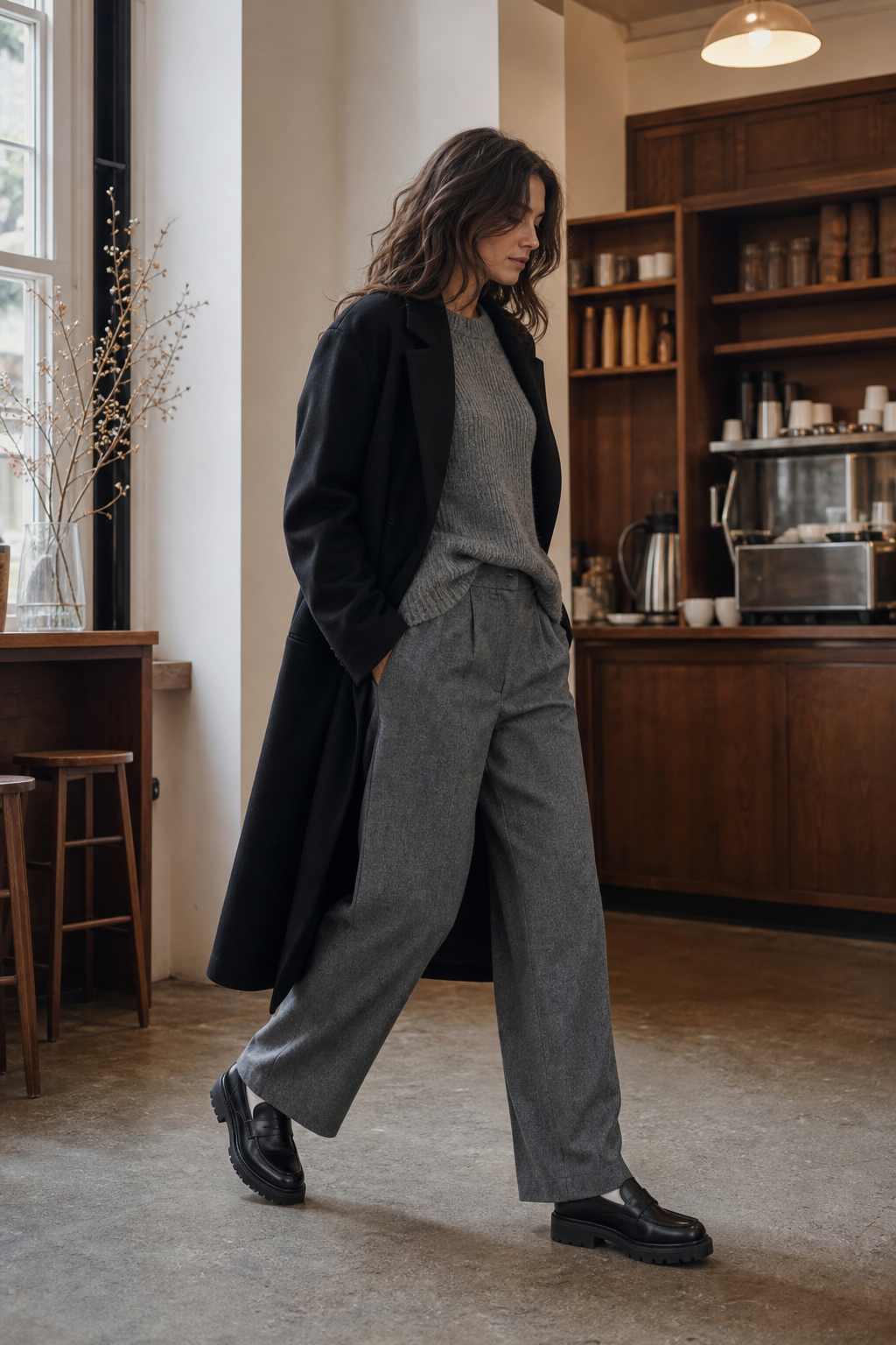 Grey Knit Ease
