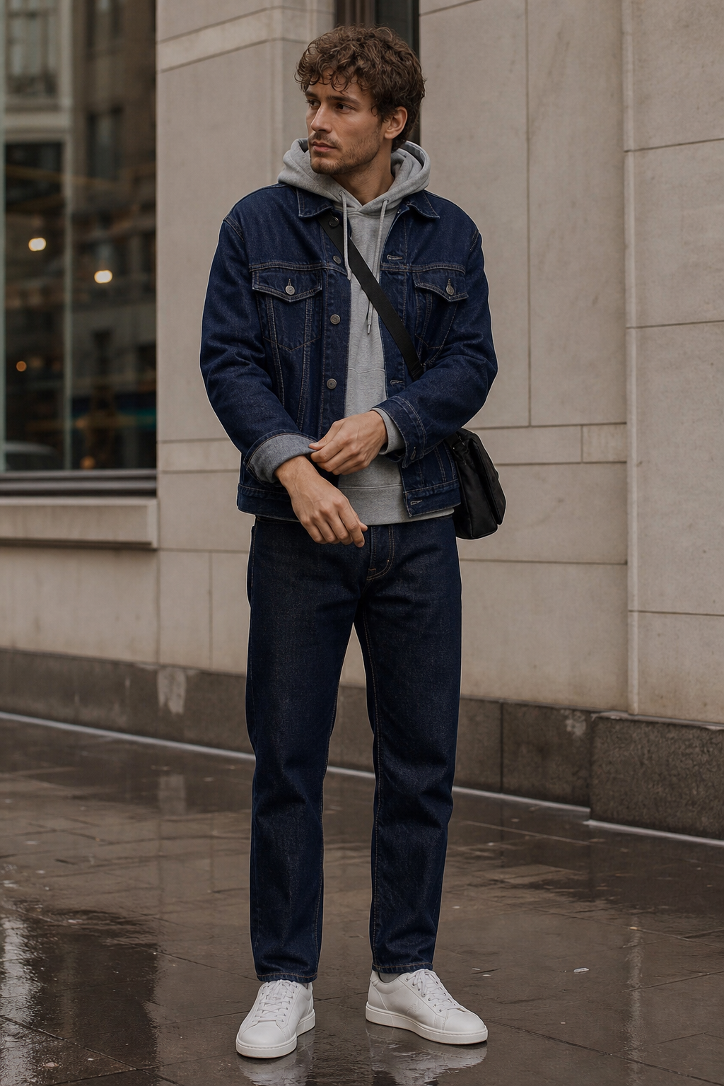Denim and Hood
