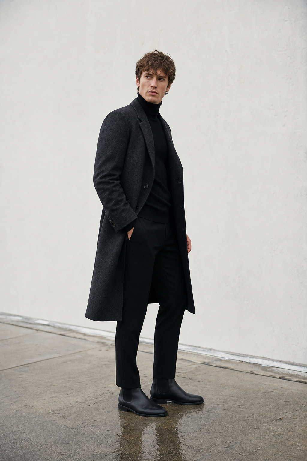 Charcoal Overcoat