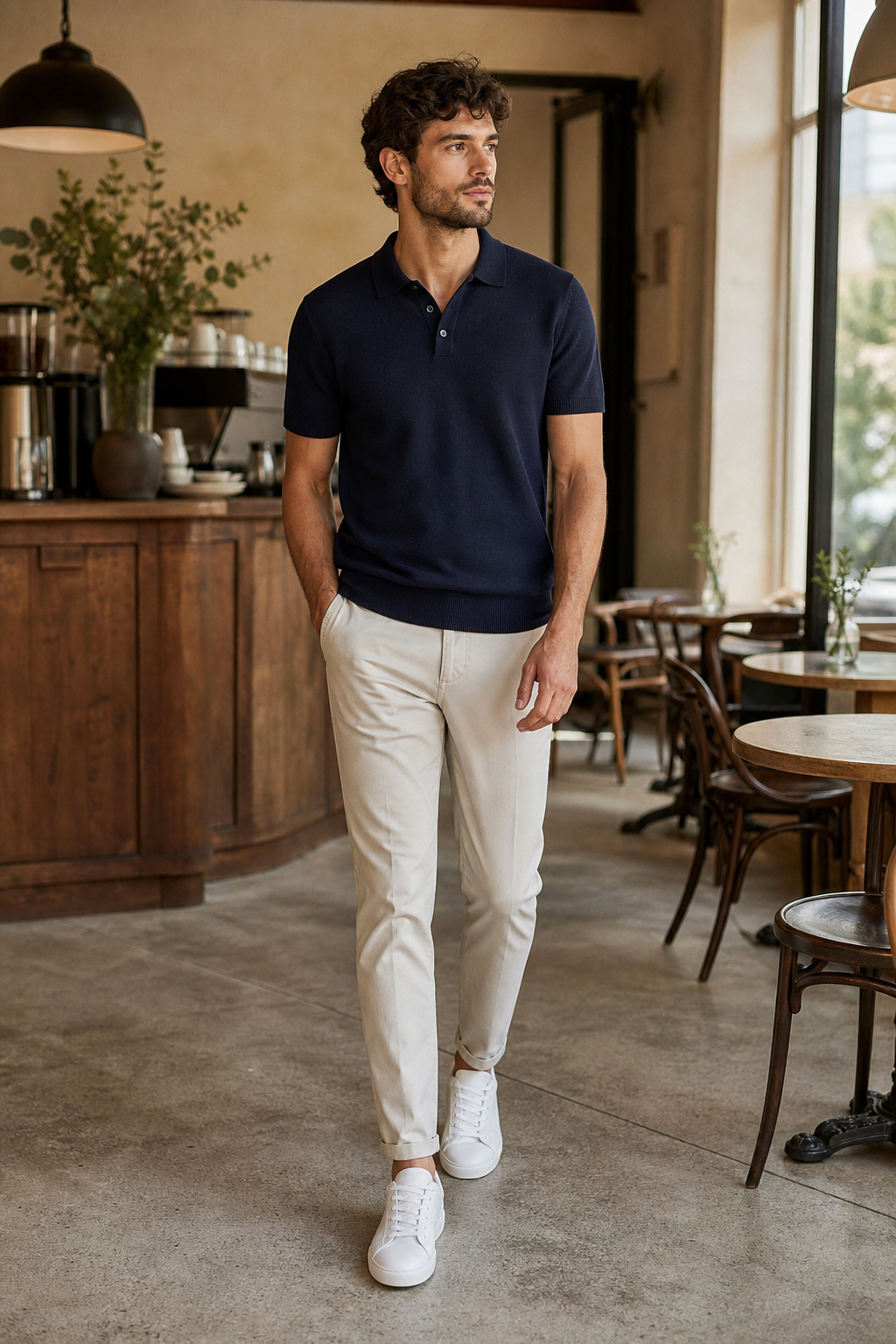Knit Polo Ease