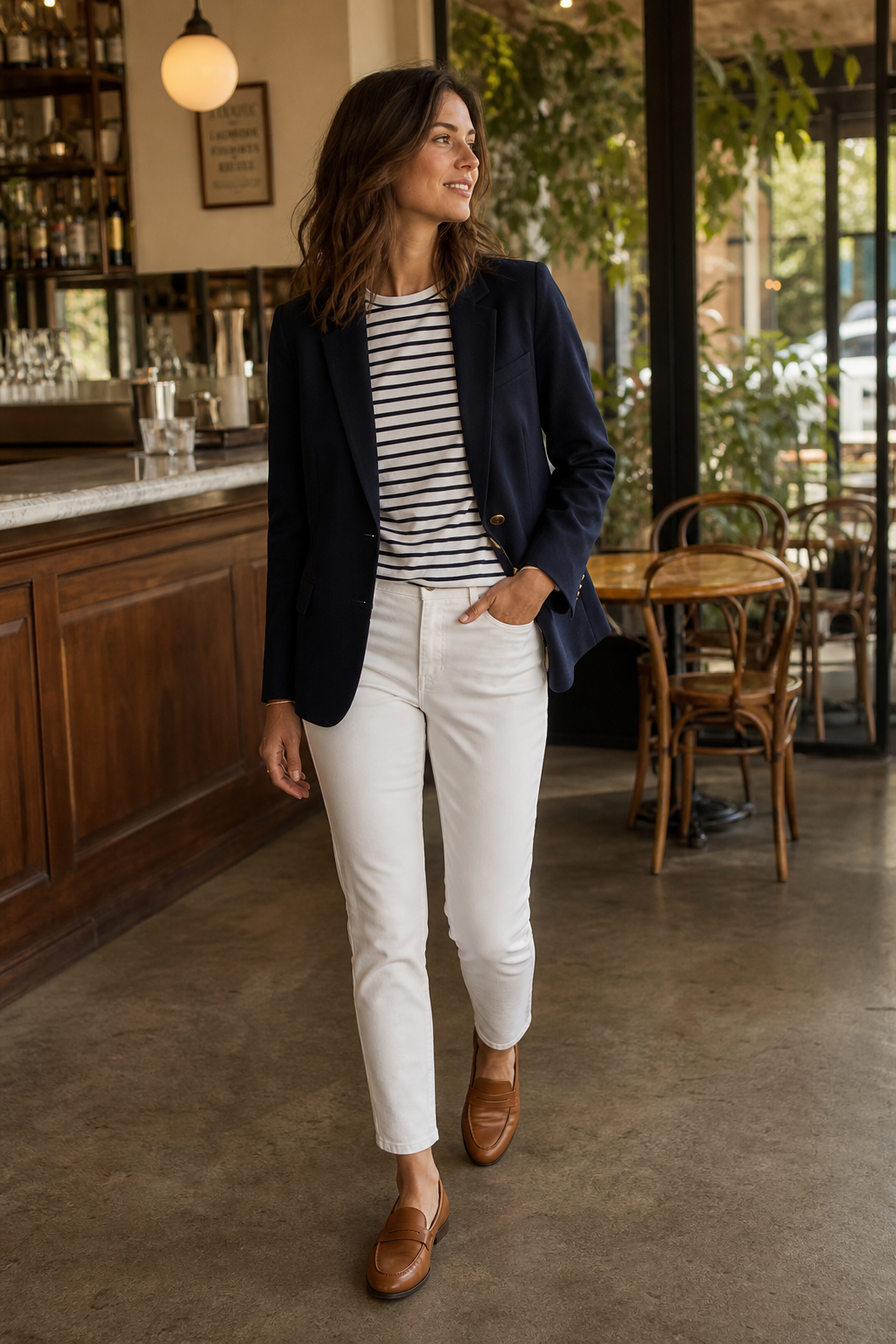 Stripe and Blazer