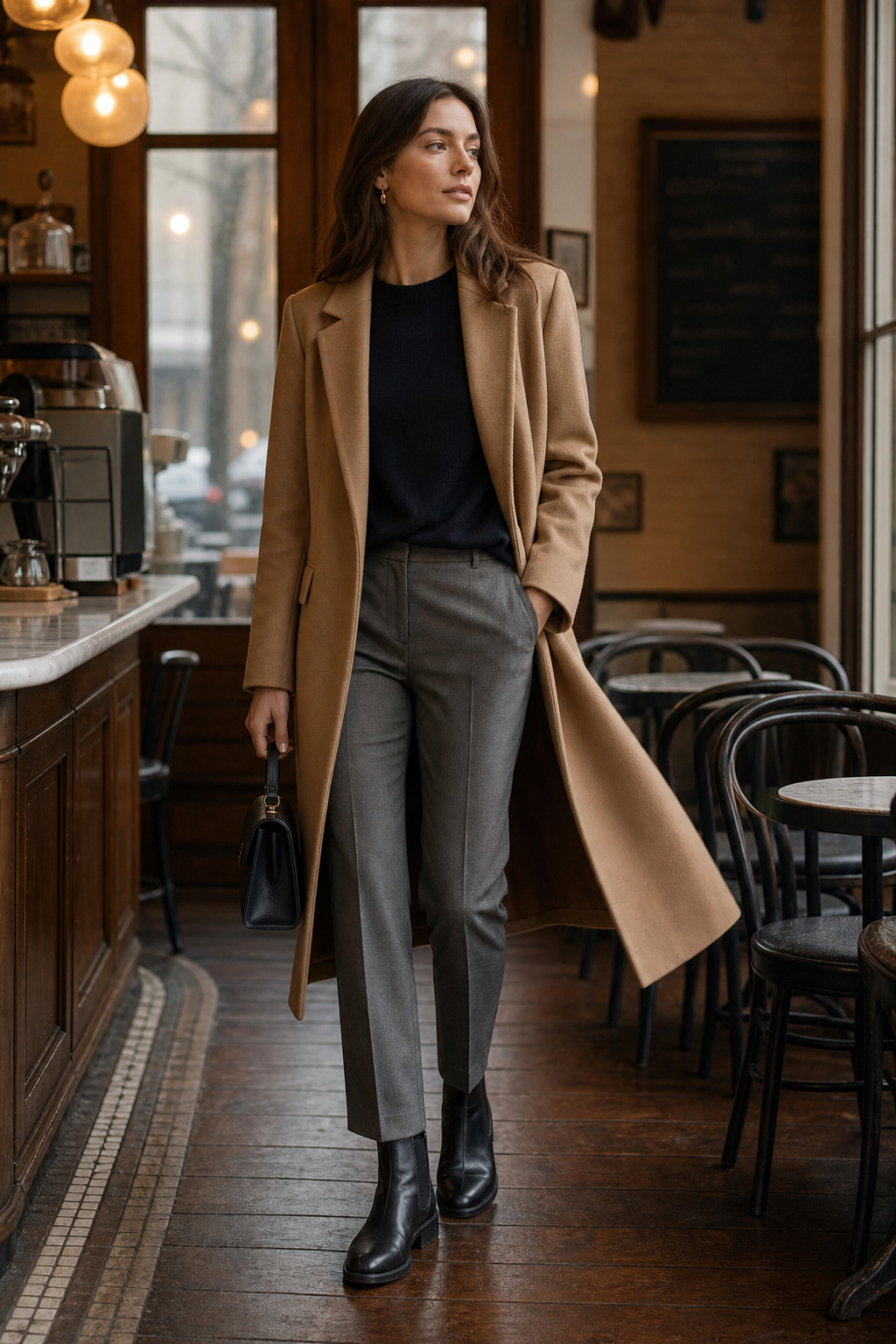 Camel Over Navy