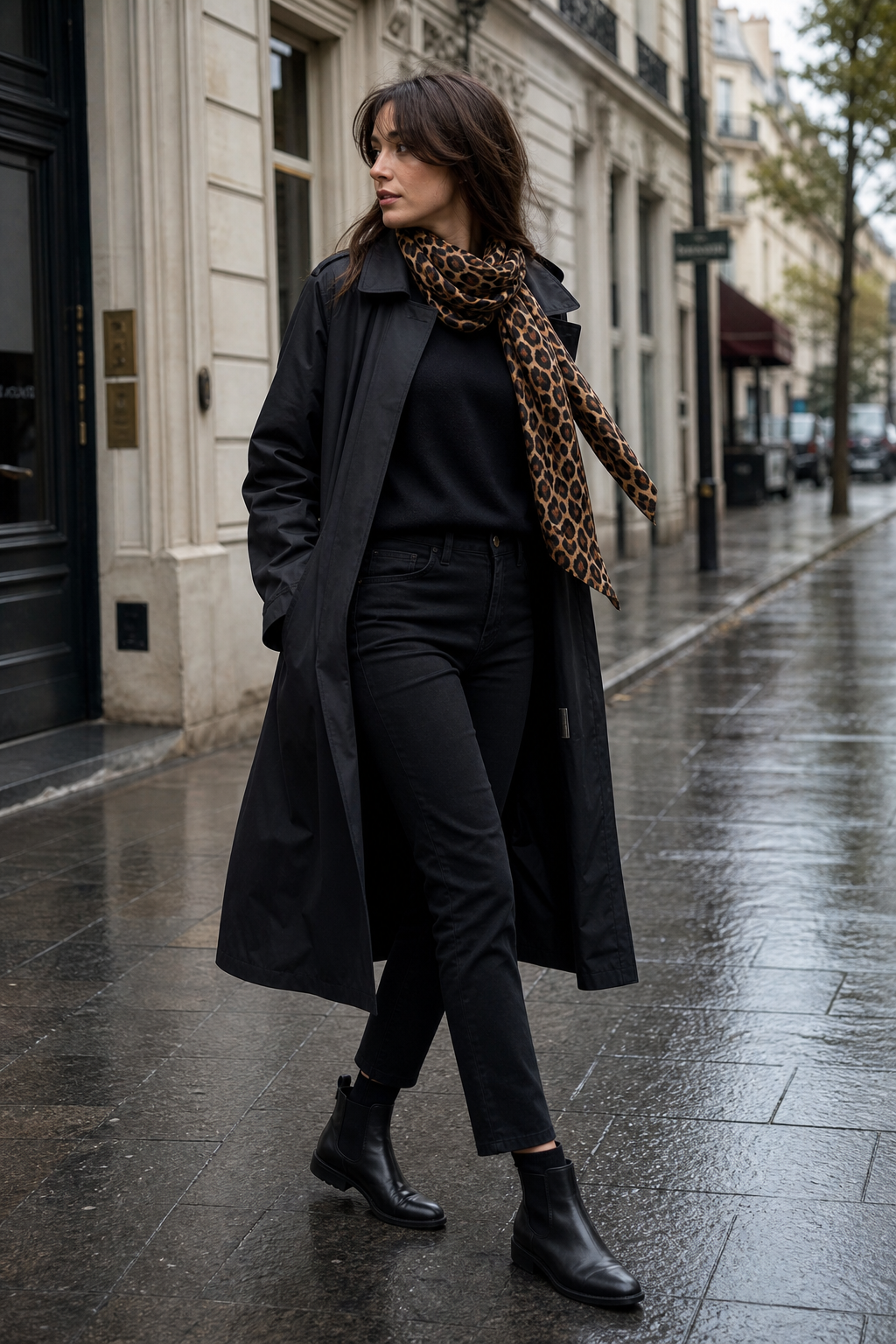 Leopard Scarf
