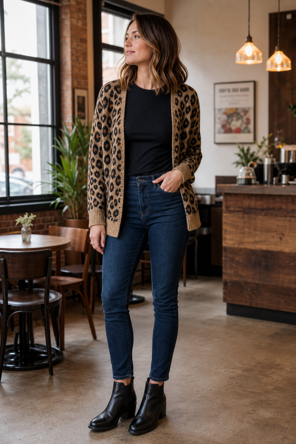 Leopard Cardigan