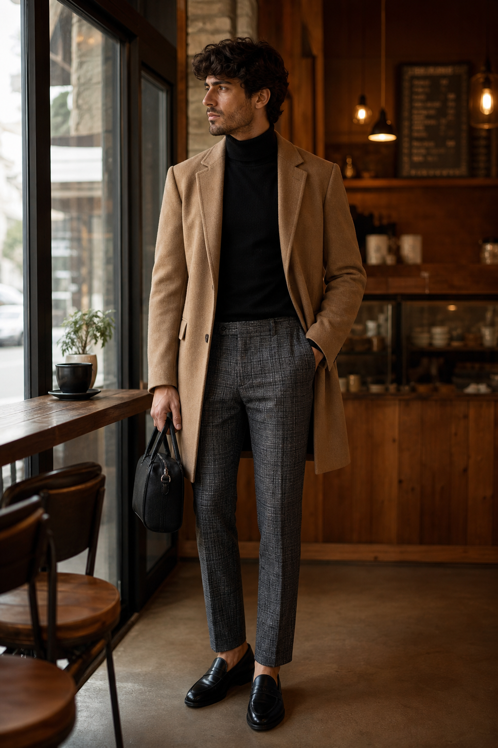 Checked Trouser