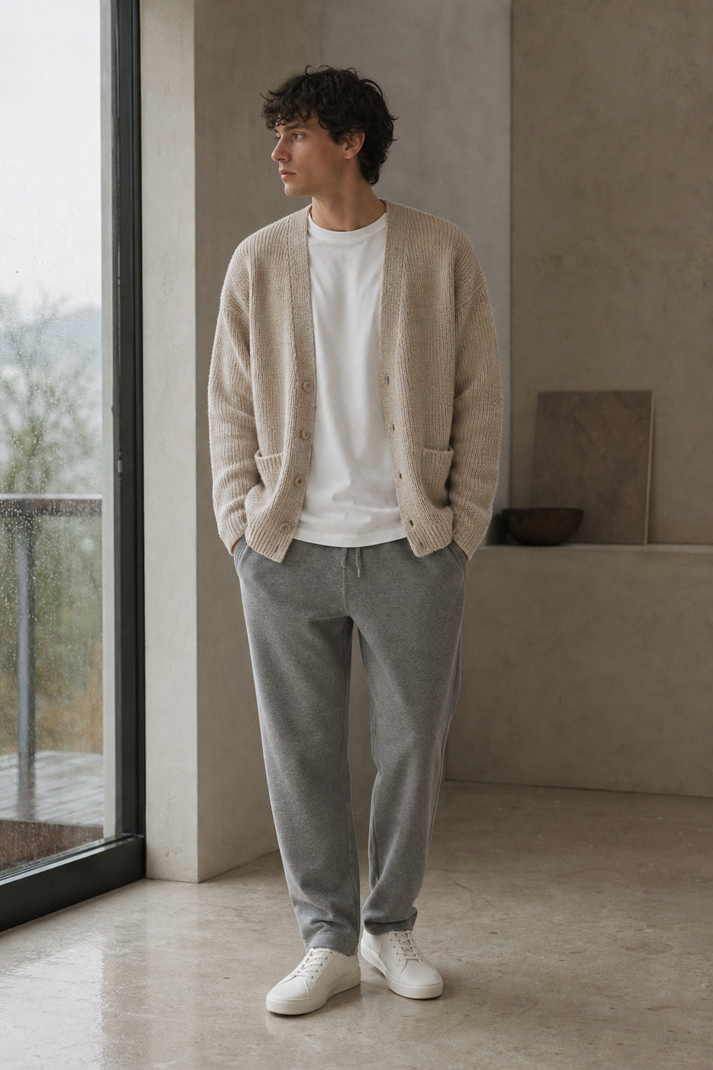 Oatmeal Cardigan