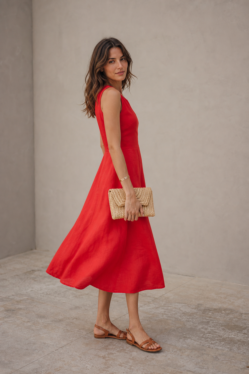 Red Linen Date