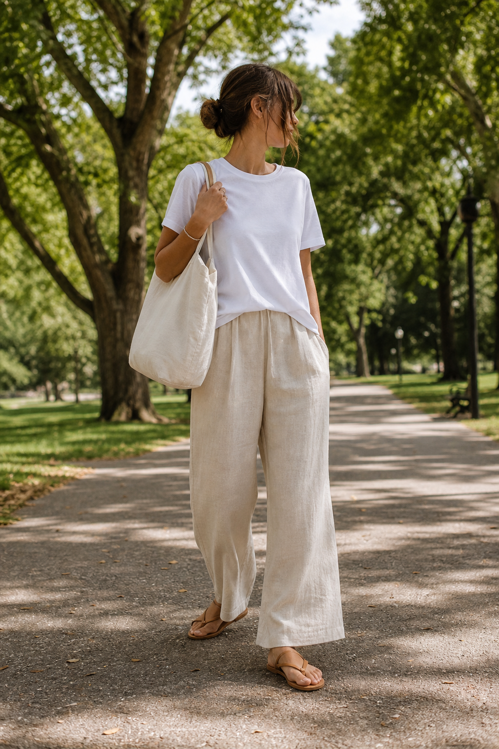 Wide Linen Daily