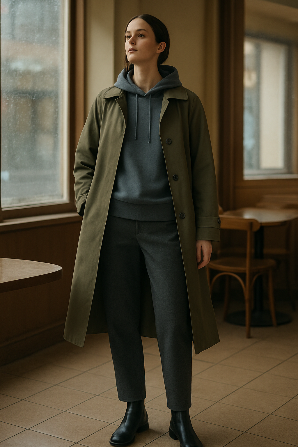 Hoodie and Trench